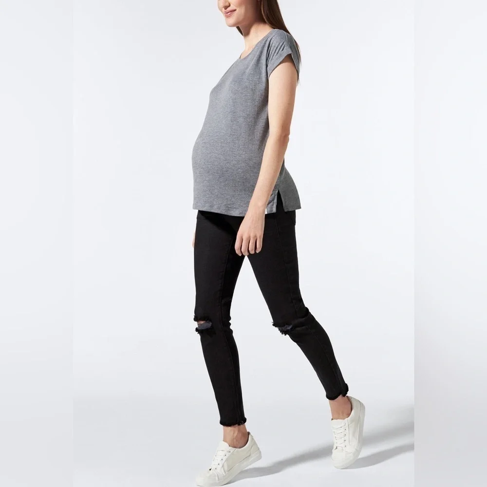 BLANQI DENIM Maternity Belly Support Skinny Jeans
